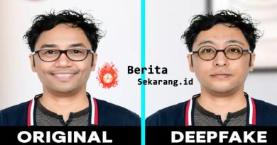 Ilustrasi teknologi deepfake yang memanipulasi wajah dan video menggunakan kecerdasan buatan
