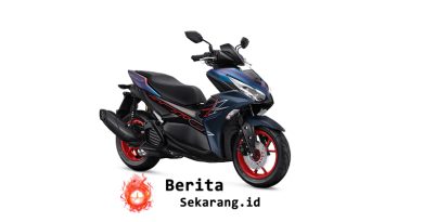 Yamaha Aerox terbaru 2026 dengan desain sporty dan fitur modern