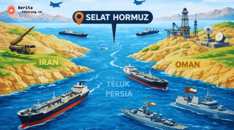 selat hormuz jalur strategis dunia konflik energi